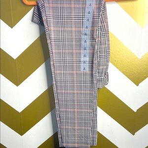 Stylish Plaid Pencil Skirt